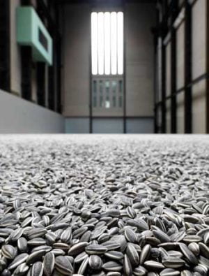 Ai Weiwei's sunflower seeds...