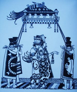 Moctezuma meets Cortez