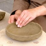 shaping clay