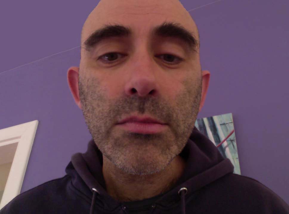 ricardo pinto face showing natural asymmetry