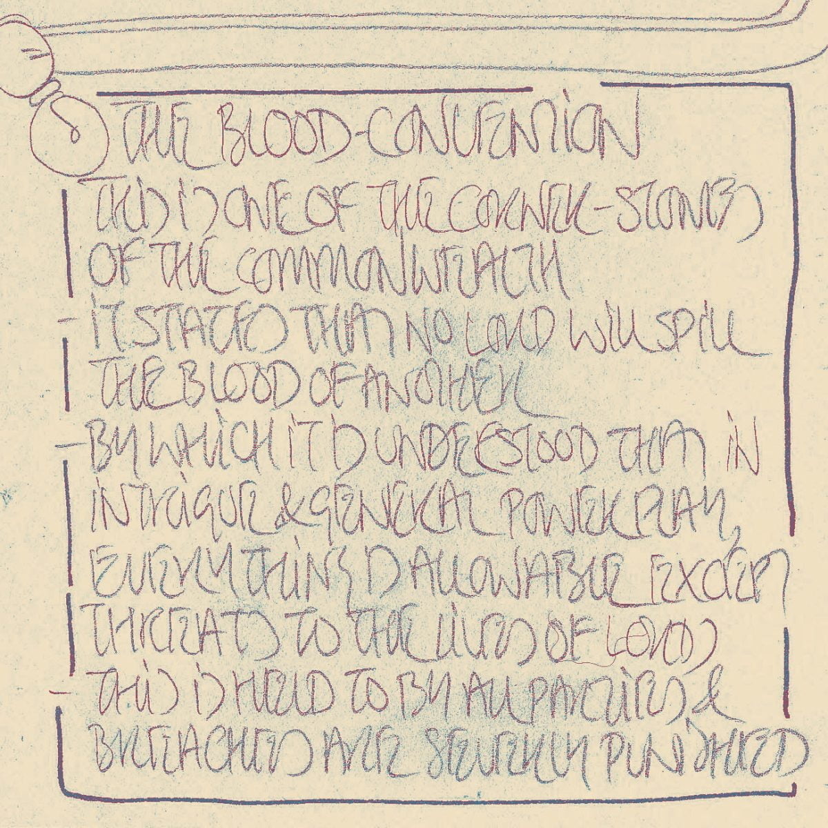 the Blood Convention