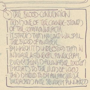 the Blood Convention