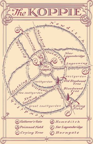 map of the Koppie © Neil Gower