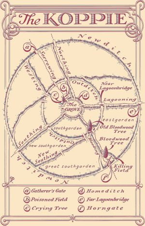 map of the Koppie © Neil Gower