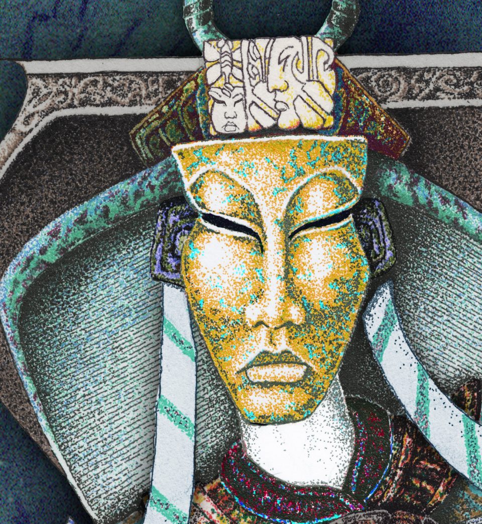 Chosen gold mask